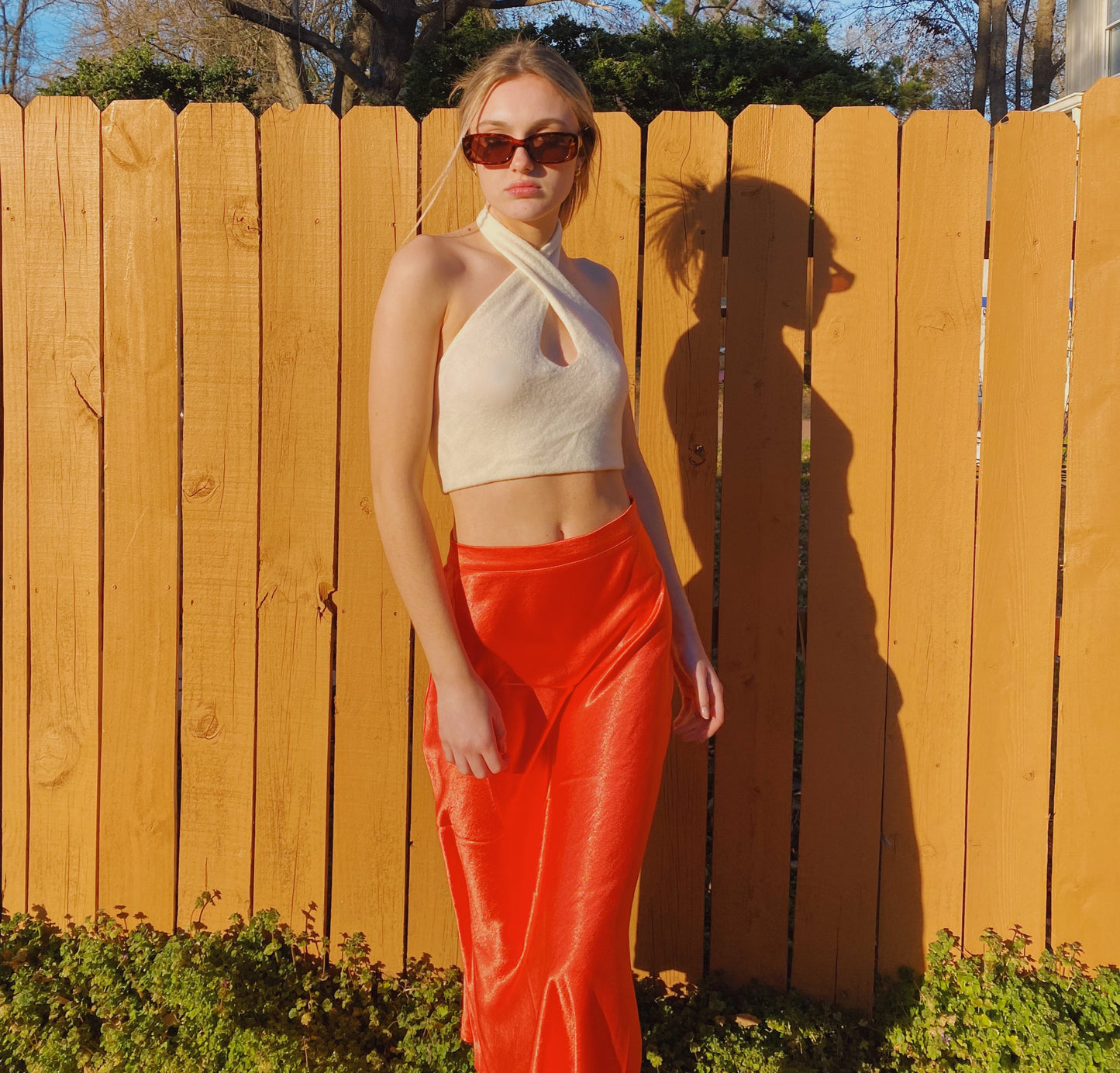 On Fire Maxi Skirt